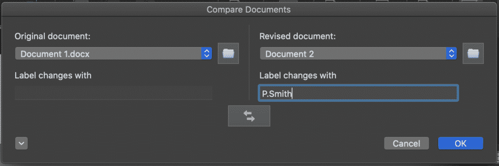 free word doc file comparison tool