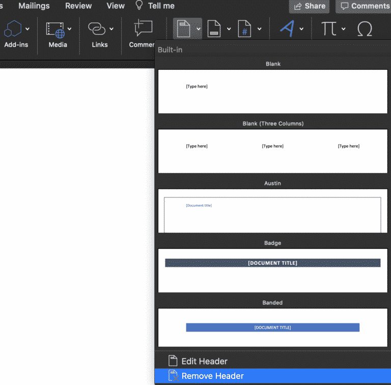 word delete footer space word delete footer space