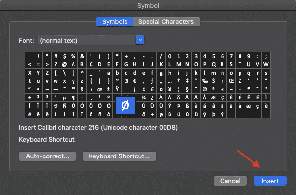 slash symbol in keyboard। 