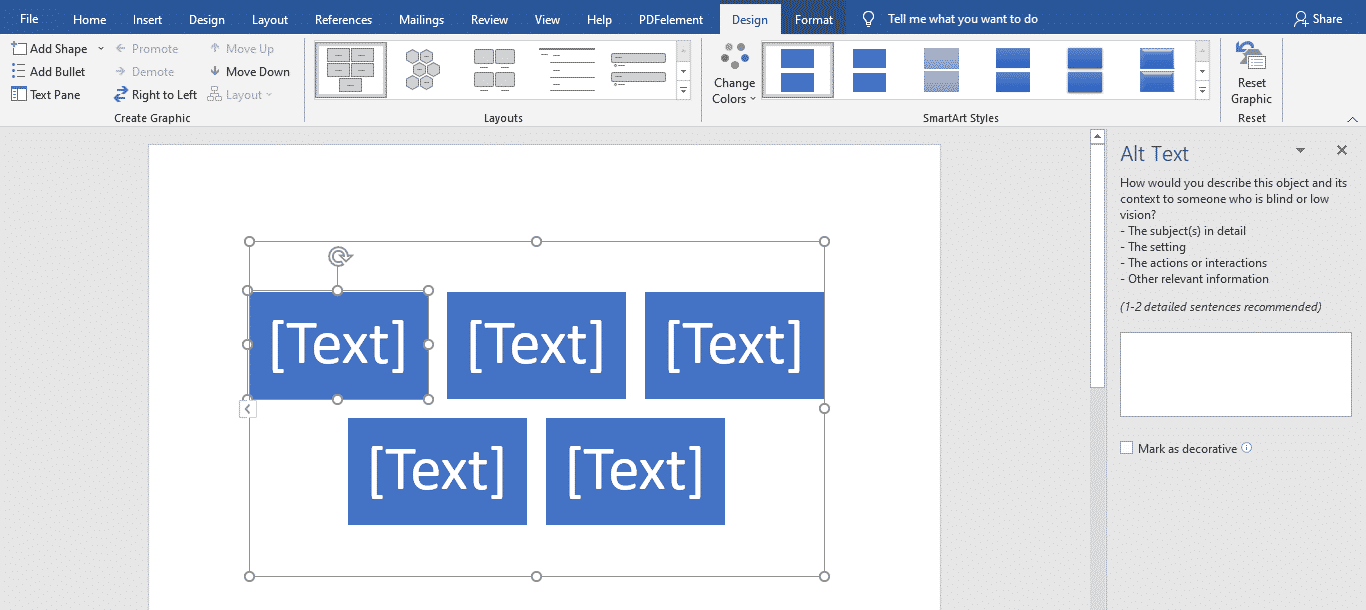 How to create a flowchart in a Microsoft Word document