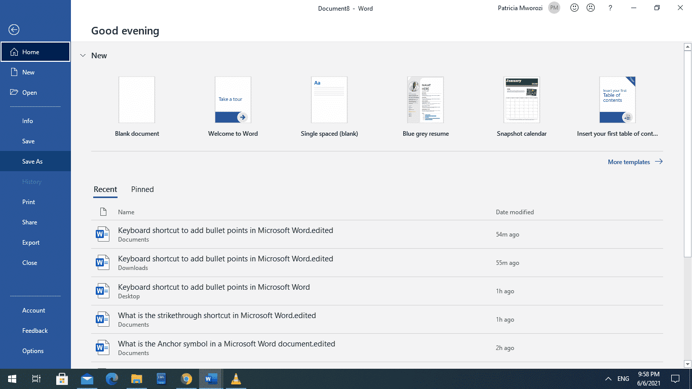 How To Turn On Autosave In Microsoft Word Documents