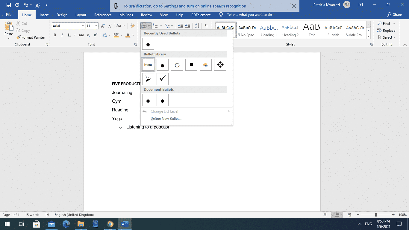 what is the shortcut for bullet points on mac word what is the shortcut for bullet points on mac word