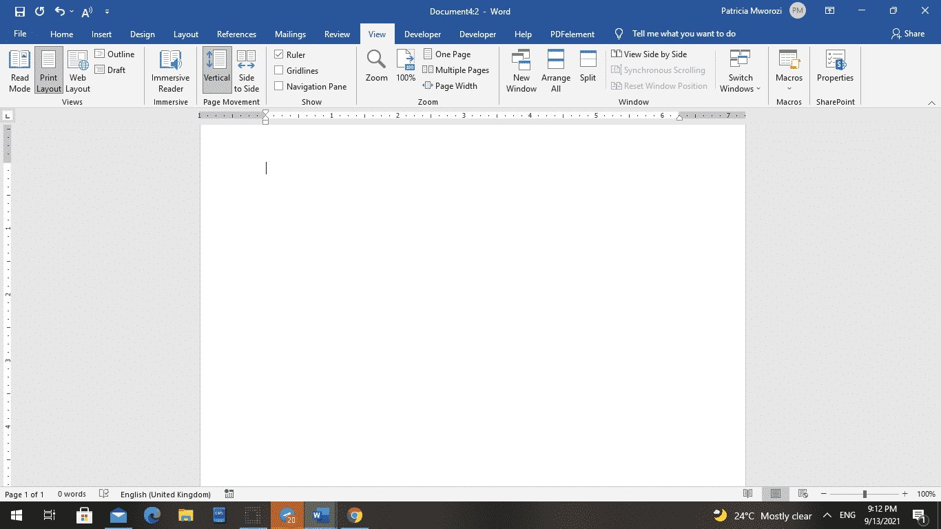 How to add a background image to one page of Microsoft Word documents