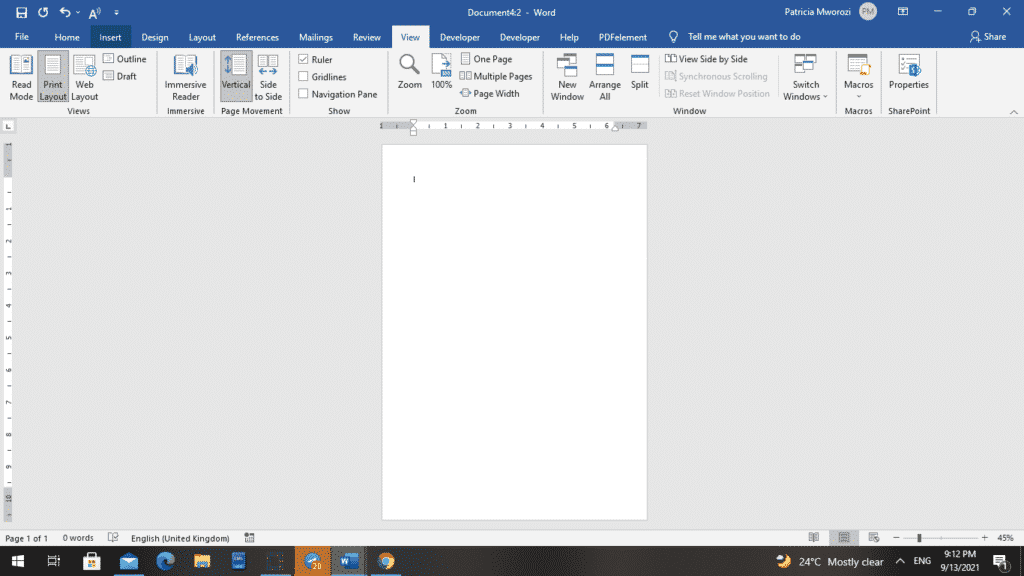 How to add a background image to one page of Microsoft Word documents