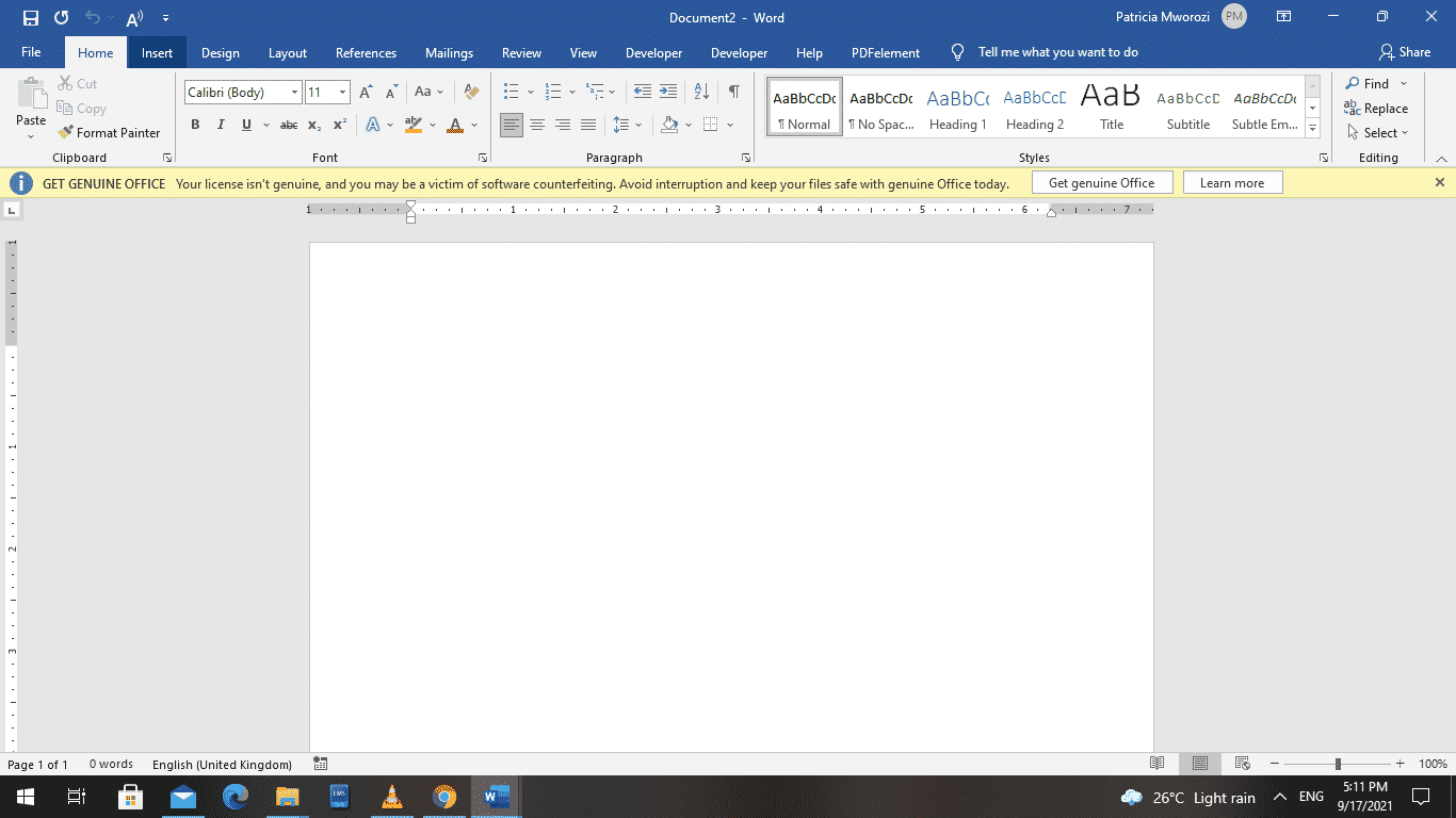 How to divide a page into four quarters in Microsoft Word Simul Docs