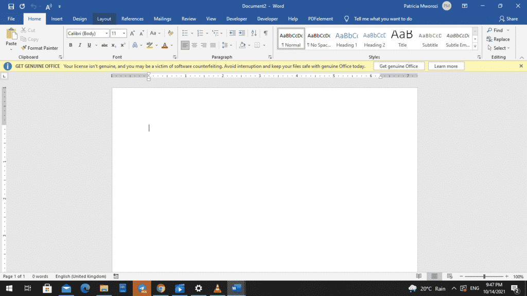  How to add a Section Break in Microsoft Word