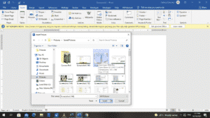 How to merge images in Microsoft Word document