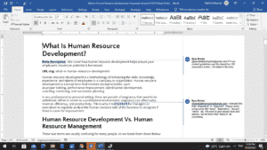 How to remove all comments from a Microsoft Word document