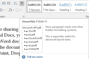 How to keep two words together on one line in a Microsoft Word document